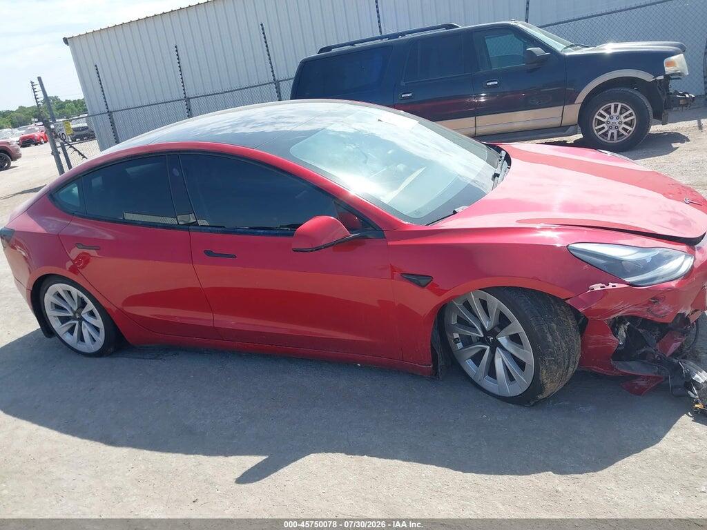5YJ3E1EA8NF286971 2022 TESLA MODEL 3 photo no. 12