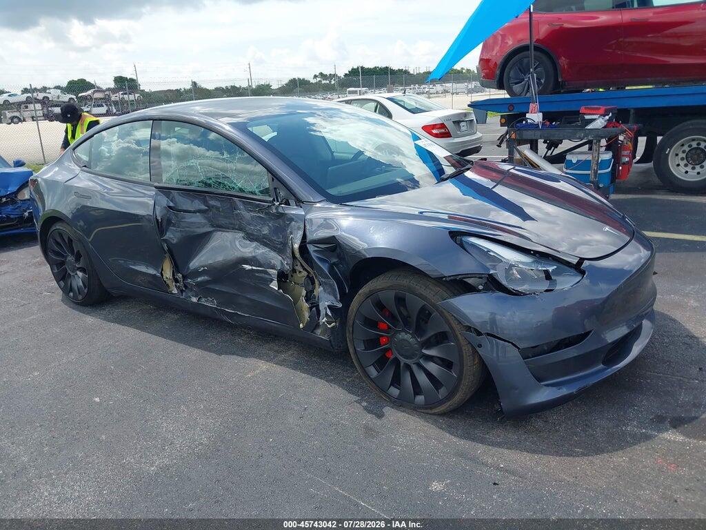 5YJ3E1EC2NF104182 2022 TESLA MODEL 3 photo no. 1