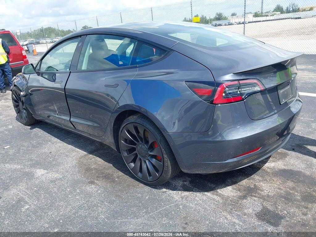 5YJ3E1EC2NF104182 2022 TESLA MODEL 3 photo no. 3
