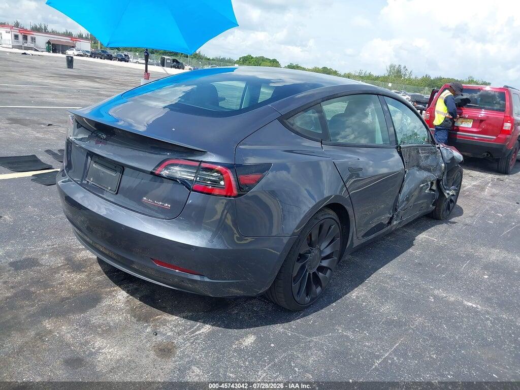 5YJ3E1EC2NF104182 2022 TESLA MODEL 3 photo no. 4