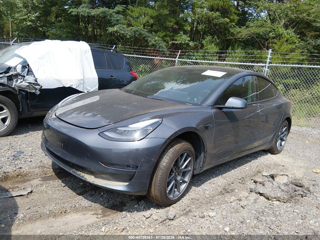 5YJ3E1EB3NF201818 2022 TESLA MODEL 3 photo no. 2