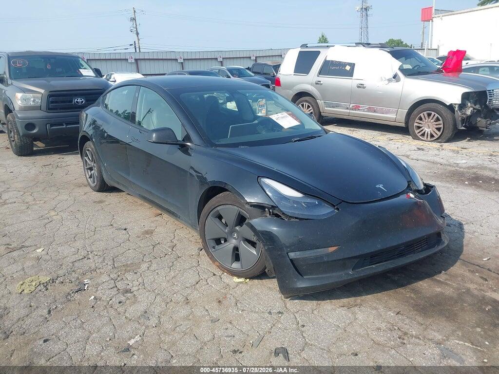 5YJ3E1EAXNF339573 2022 TESLA MODEL 3 photo no. 1
