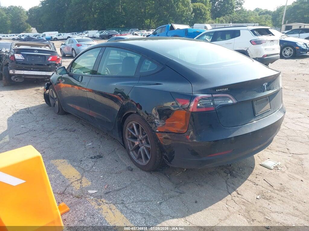5YJ3E1EAXNF339573 2022 TESLA MODEL 3 photo no. 3