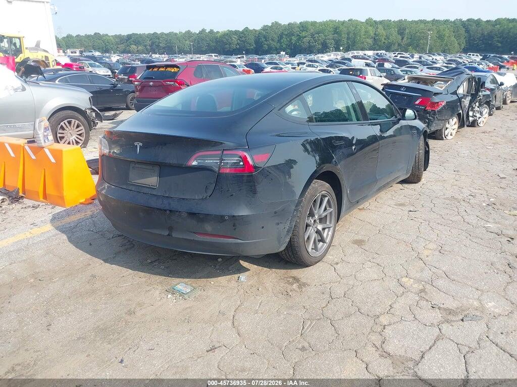 5YJ3E1EAXNF339573 2022 TESLA MODEL 3 photo no. 4