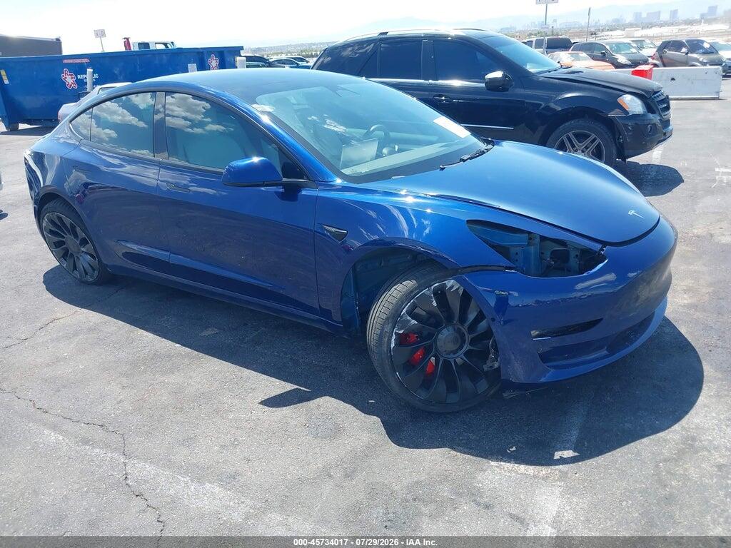 5YJ3E1EC4NF248381 2022 TESLA MODEL 3 photo no. 1