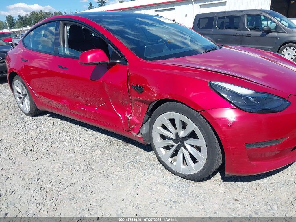 5YJ3E1EA8NF185381 2022 TESLA MODEL 3 photo no. 6