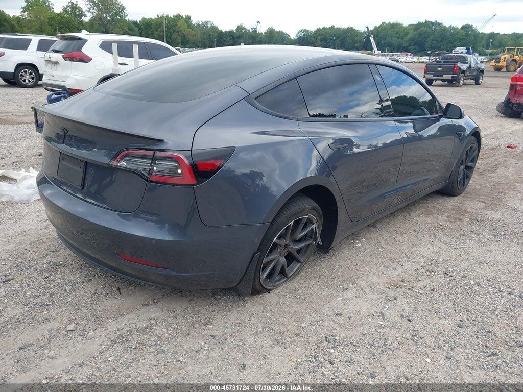 5YJ3E1EA7NF370683 2022 TESLA MODEL 3 photo no. 4