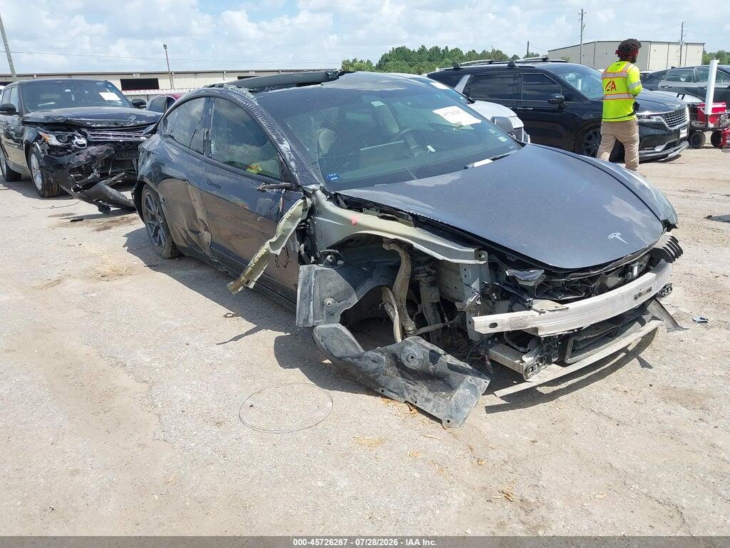 5YJ3E1EBXNF208037 2022 TESLA MODEL 3 photo no. 1