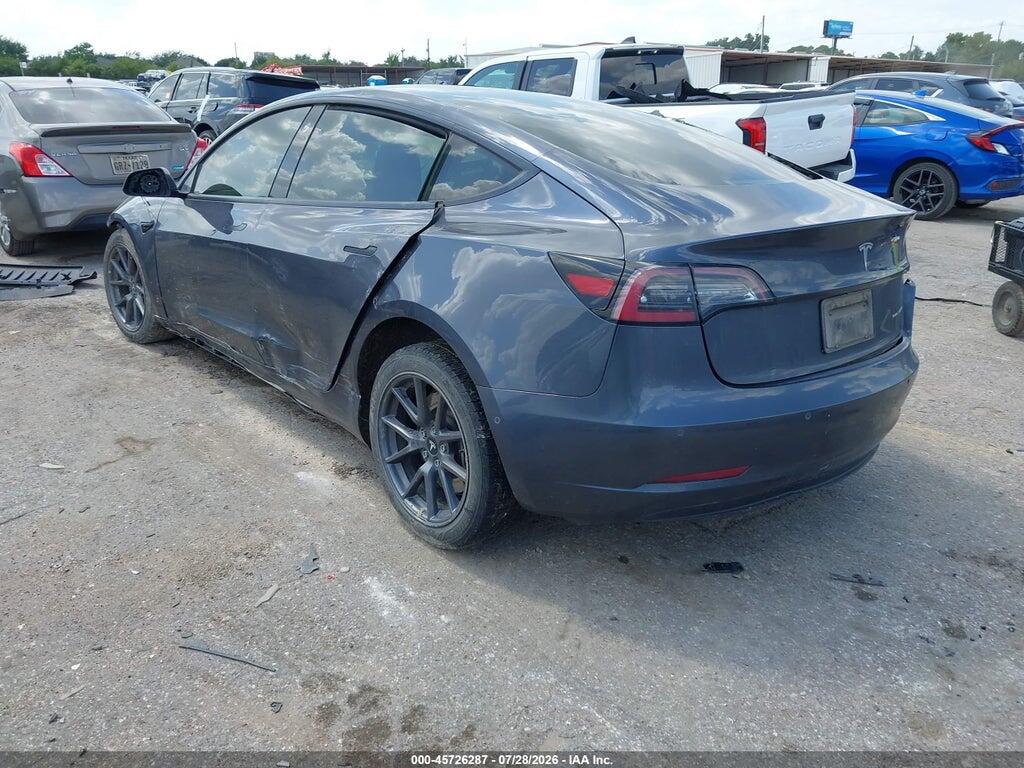 5YJ3E1EBXNF208037 2022 TESLA MODEL 3 photo no. 3
