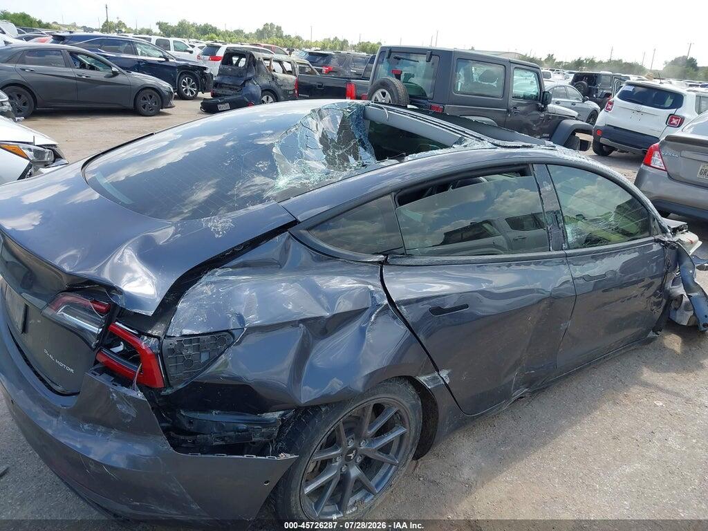 5YJ3E1EBXNF208037 2022 TESLA MODEL 3 photo no. 6