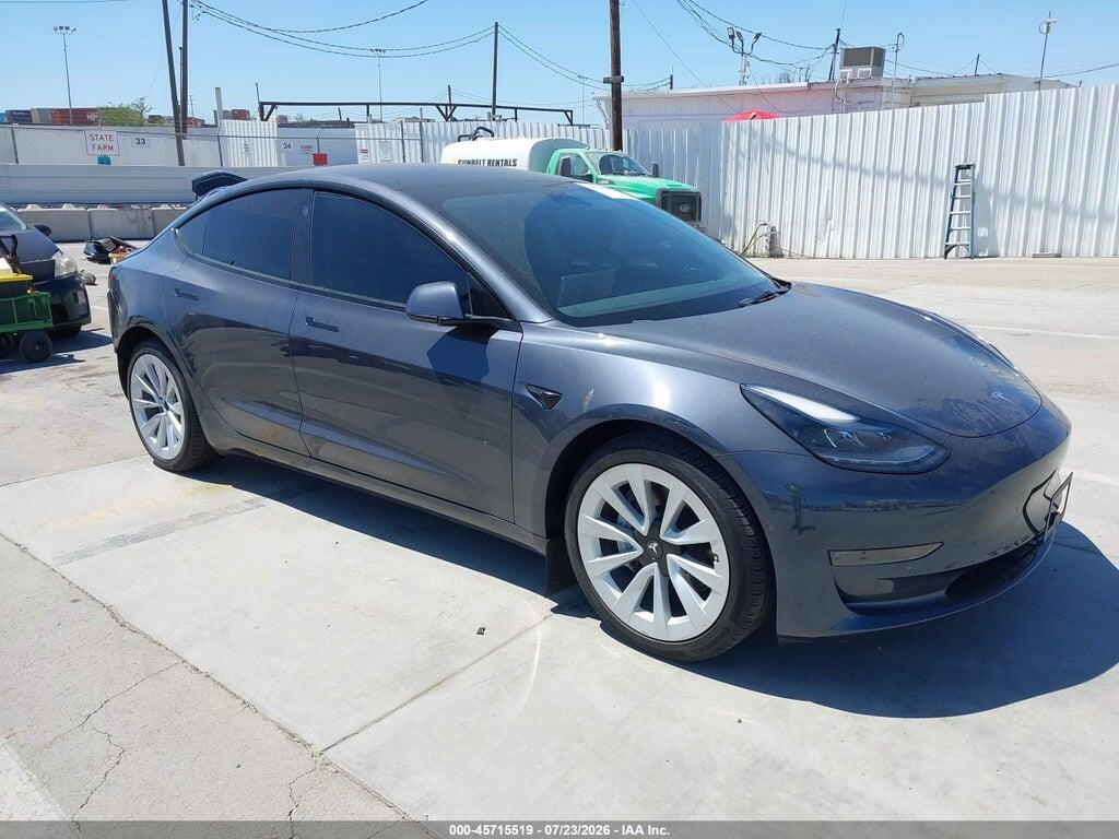 5YJ3E1EA8NF376010 2022 TESLA MODEL 3 photo no. 1