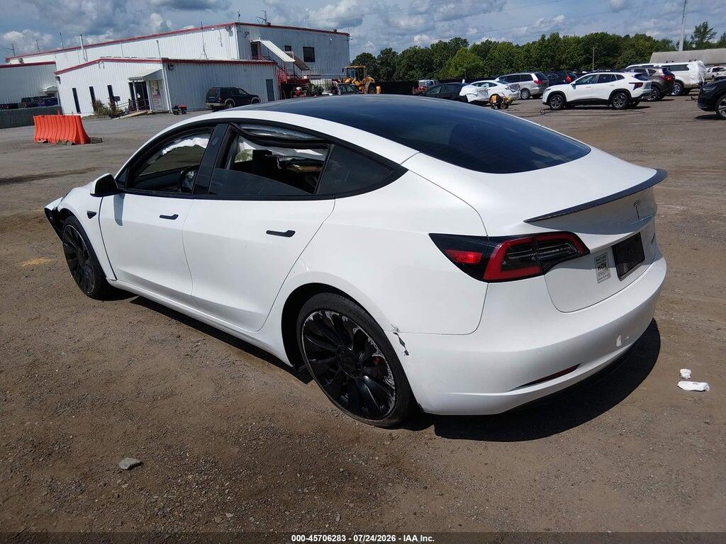 5YJ3E1EC9NF339338 2022 TESLA MODEL 3 photo no. 3