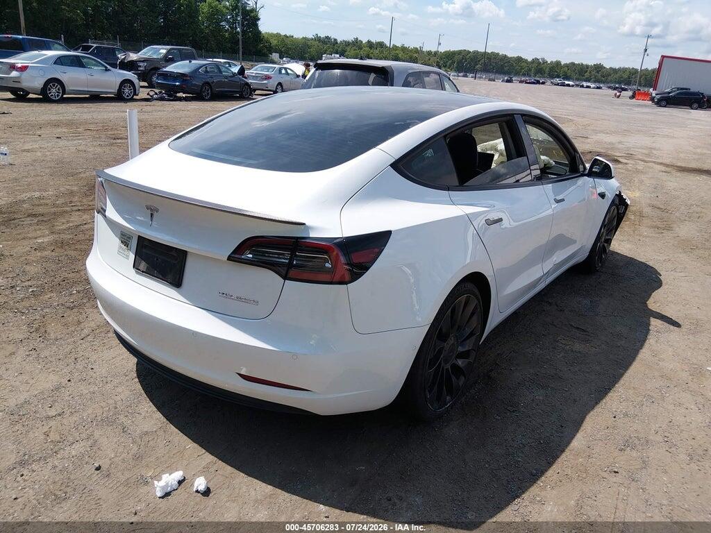 5YJ3E1EC9NF339338 2022 TESLA MODEL 3 photo no. 4