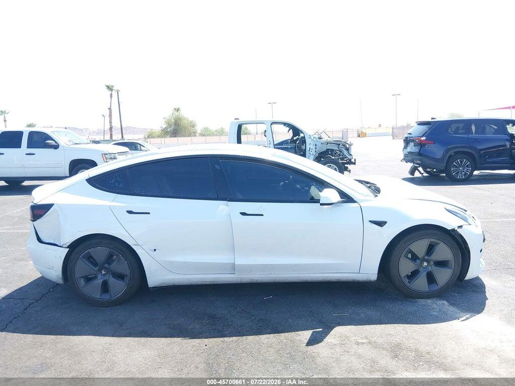 5YJ3E1EA7NF238264 2022 TESLA MODEL 3 photo no. 11