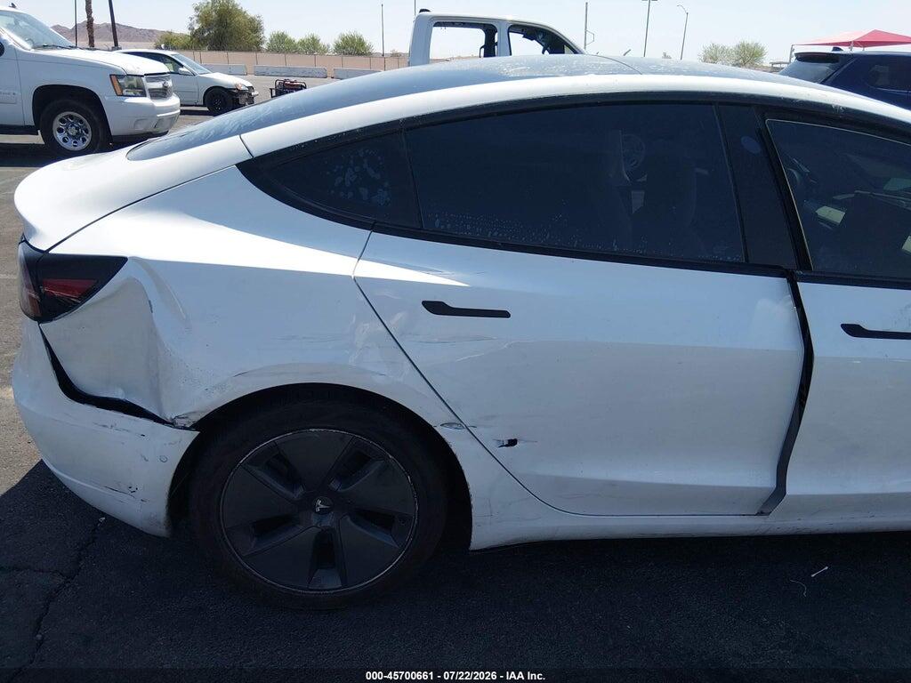 5YJ3E1EA7NF238264 2022 TESLA MODEL 3 photo no. 6