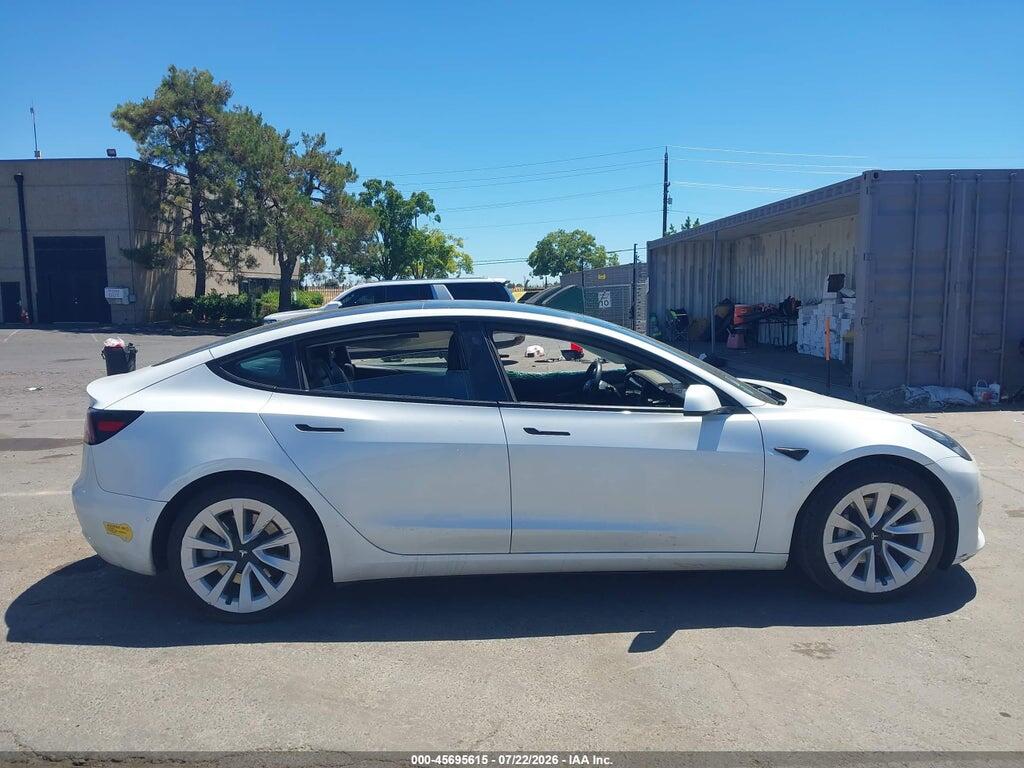 5YJ3E1EA0NF293493 2022 TESLA MODEL 3 photo no. 12