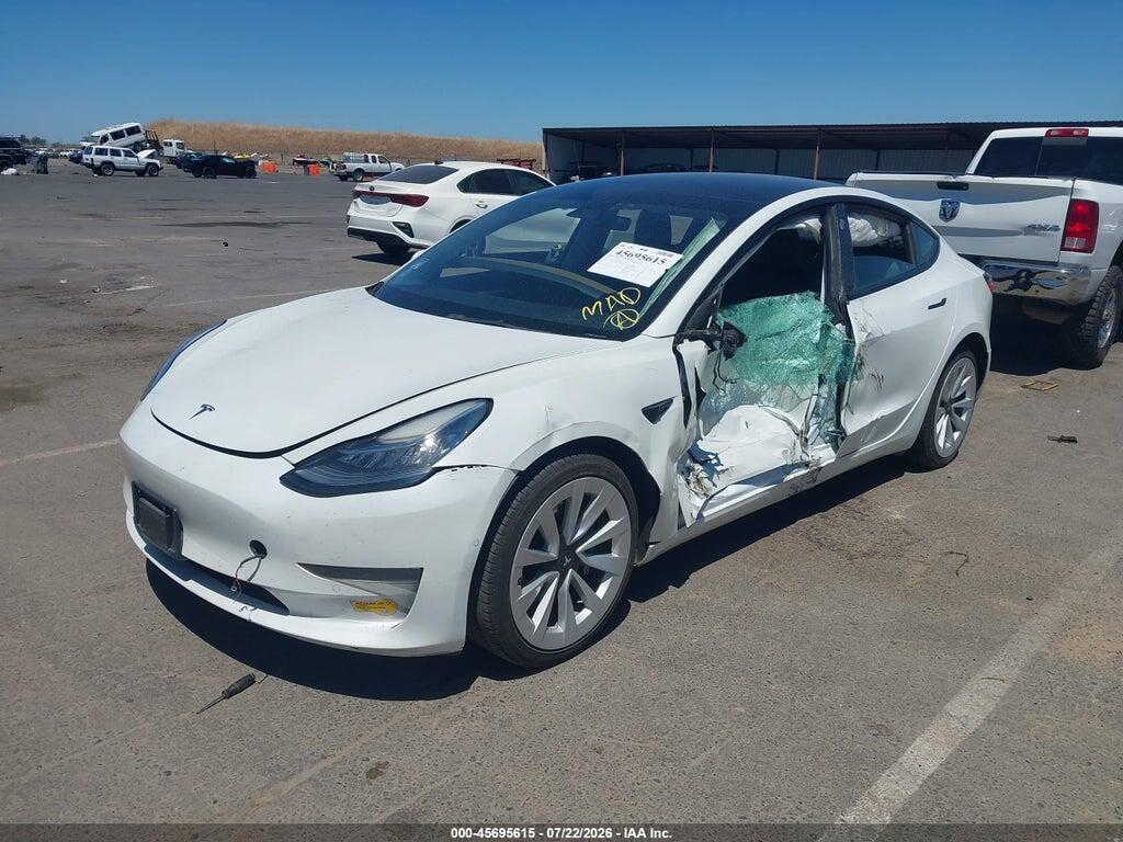5YJ3E1EA0NF293493 2022 TESLA MODEL 3 photo no. 6
