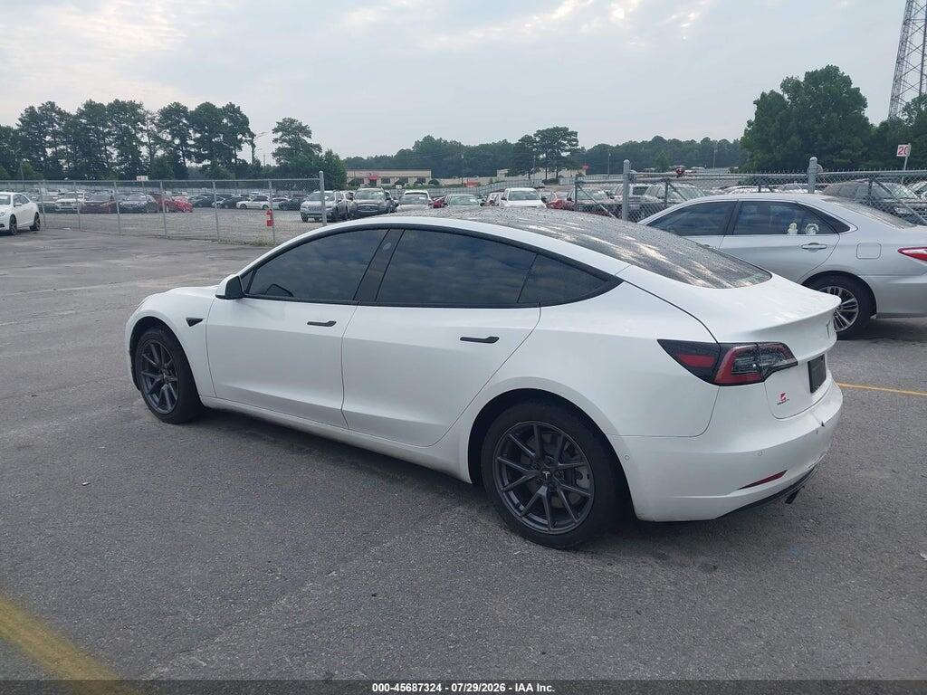 5YJ3E1EA2NF126228 2022 TESLA MODEL 3 photo no. 3