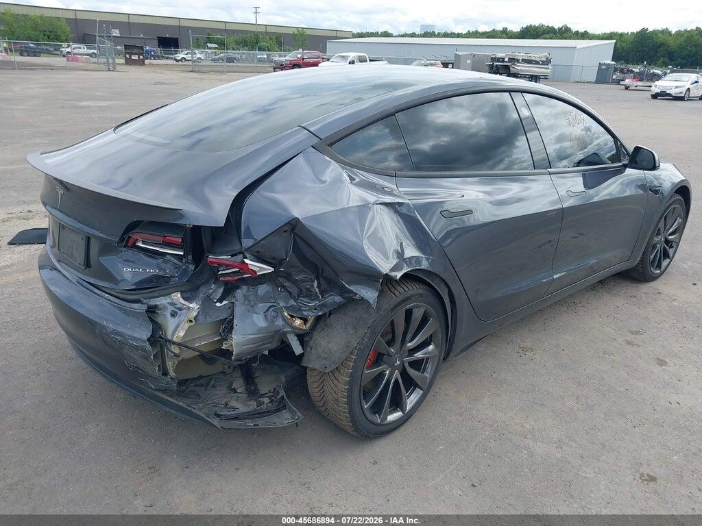 5YJ3E1EC7NF263294 2022 TESLA MODEL 3 photo no. 4