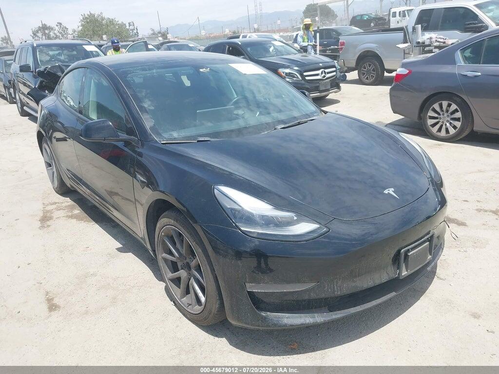 5YJ3E1EB1NF335324 2022 TESLA MODEL 3 photo no. 1