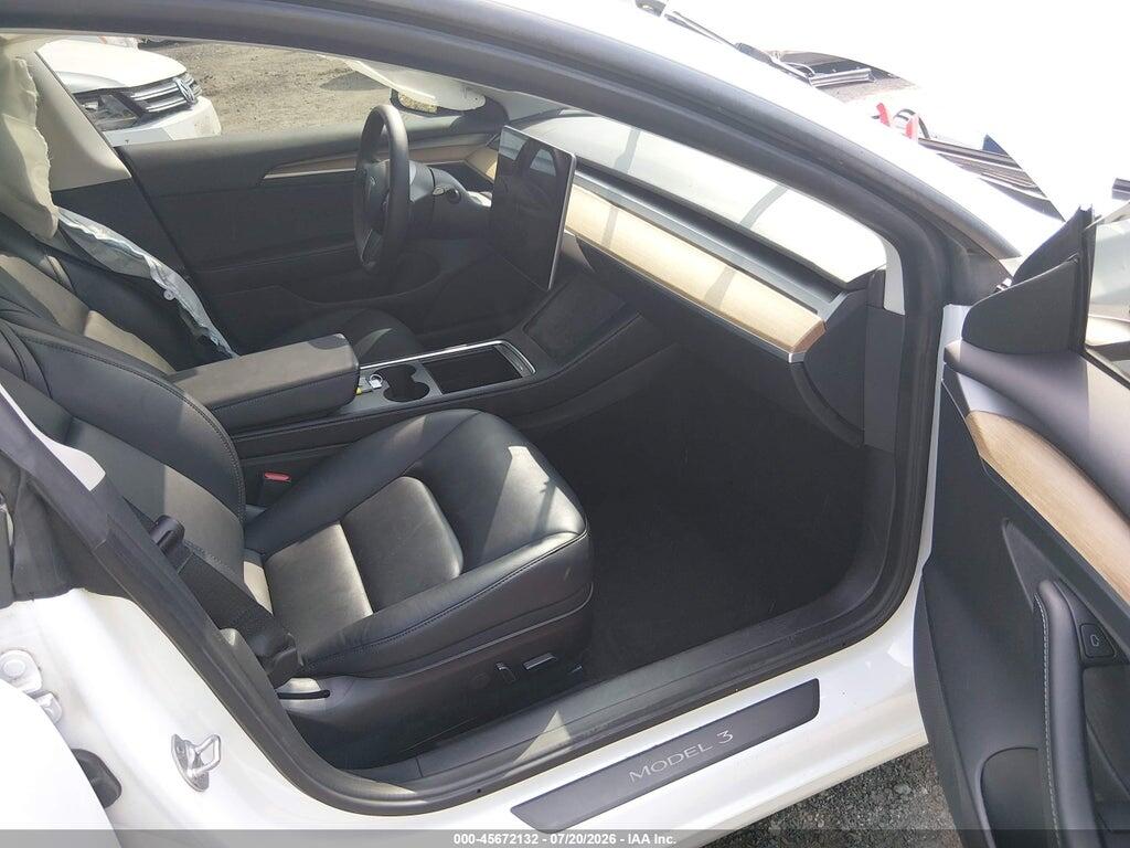 5YJ3E1EA6NF168269 2022 TESLA MODEL 3 photo no. 5