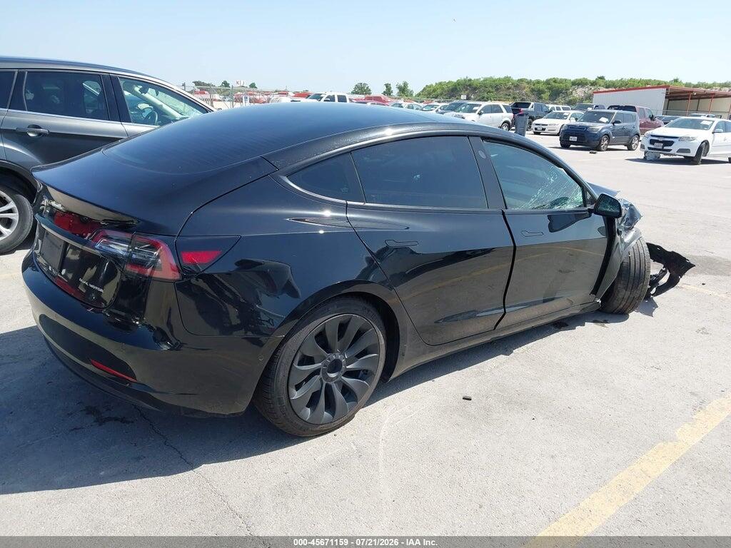 5YJ3E1EB4NF346270 2022 TESLA MODEL 3 photo no. 4