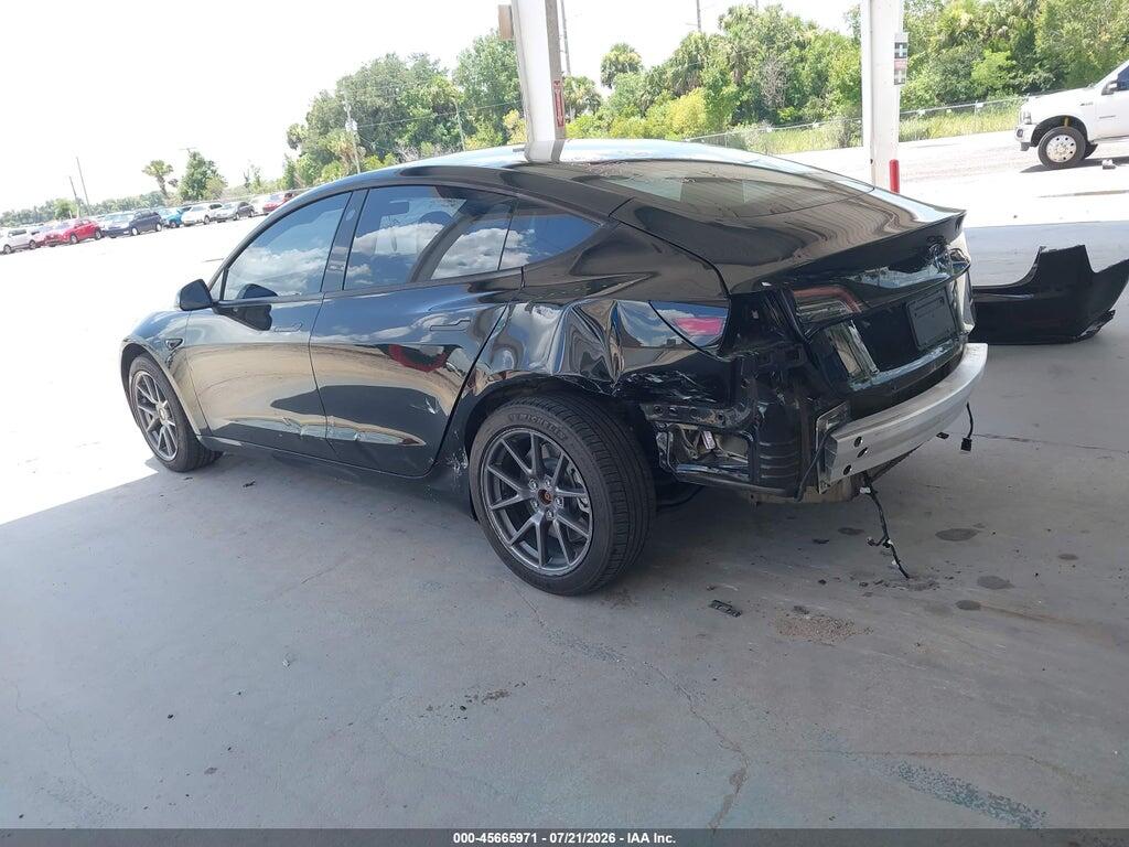 5YJ3E1EB5NF128340 2022 TESLA MODEL 3 photo no. 3