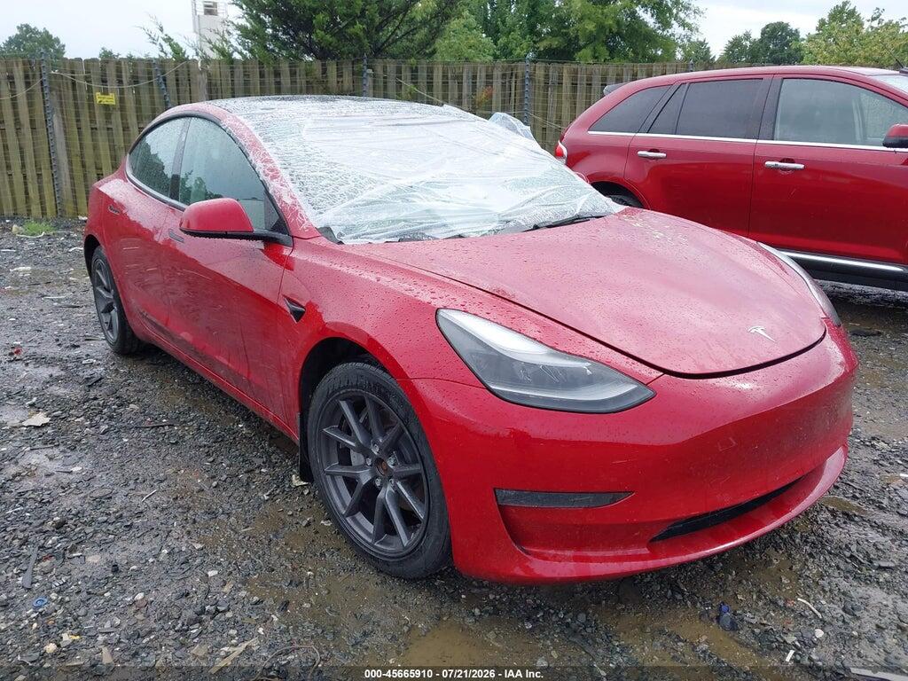 5YJ3E1EB5NF267545 2022 TESLA MODEL 3 photo no. 1