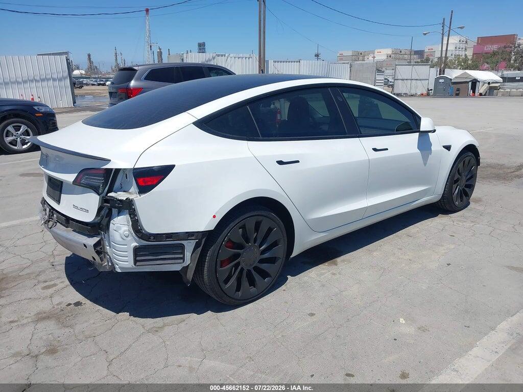 5YJ3E1EC9NF254757 2022 TESLA MODEL 3 photo no. 4