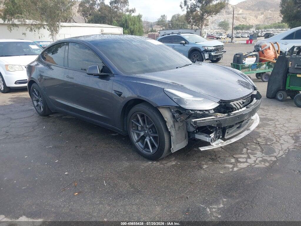 5YJ3E1EB2NF332884 2022 TESLA MODEL 3 photo no. 1