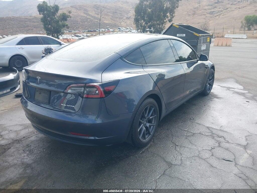 5YJ3E1EB2NF332884 2022 TESLA MODEL 3 photo no. 4