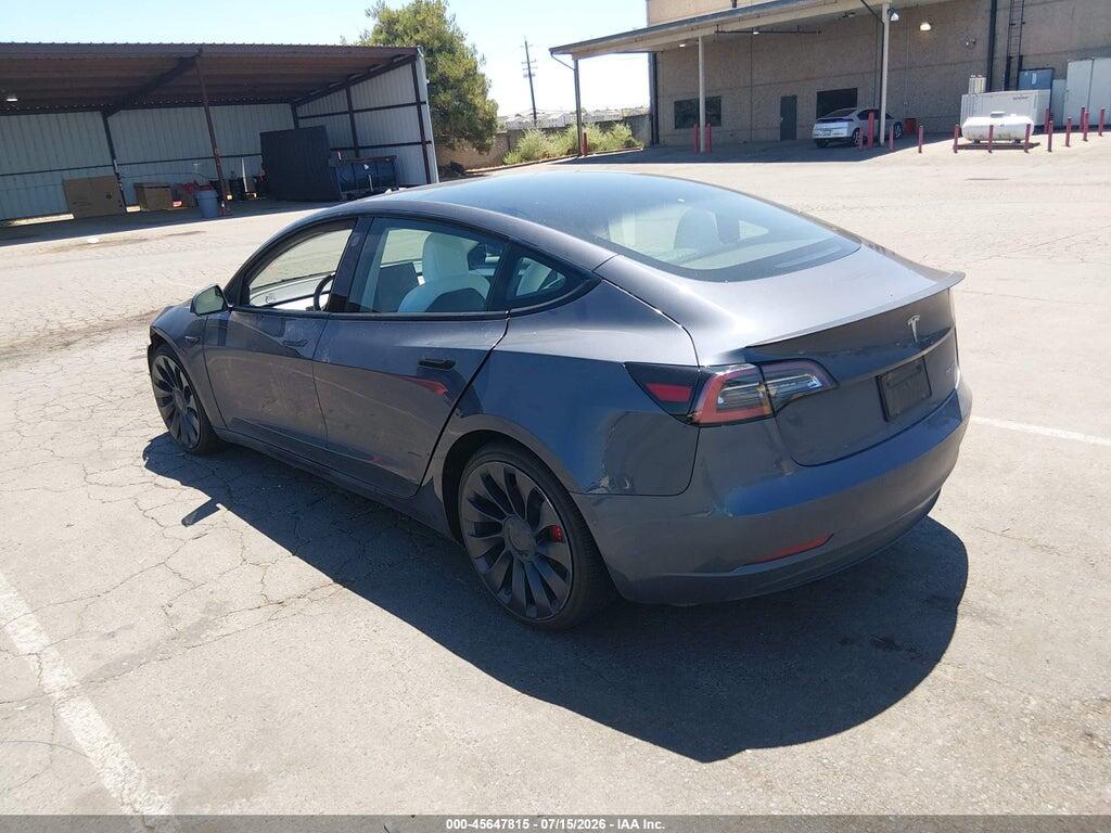 5YJ3E1EC3NF136039 2022 TESLA MODEL 3 photo no. 3