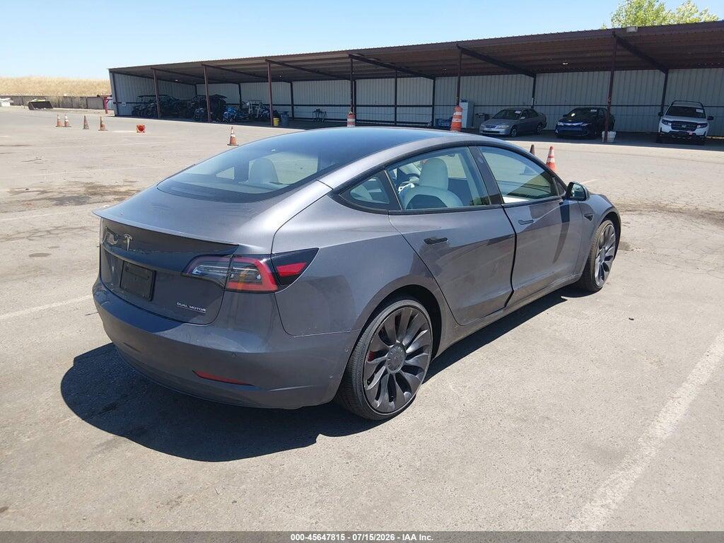 5YJ3E1EC3NF136039 2022 TESLA MODEL 3 photo no. 4