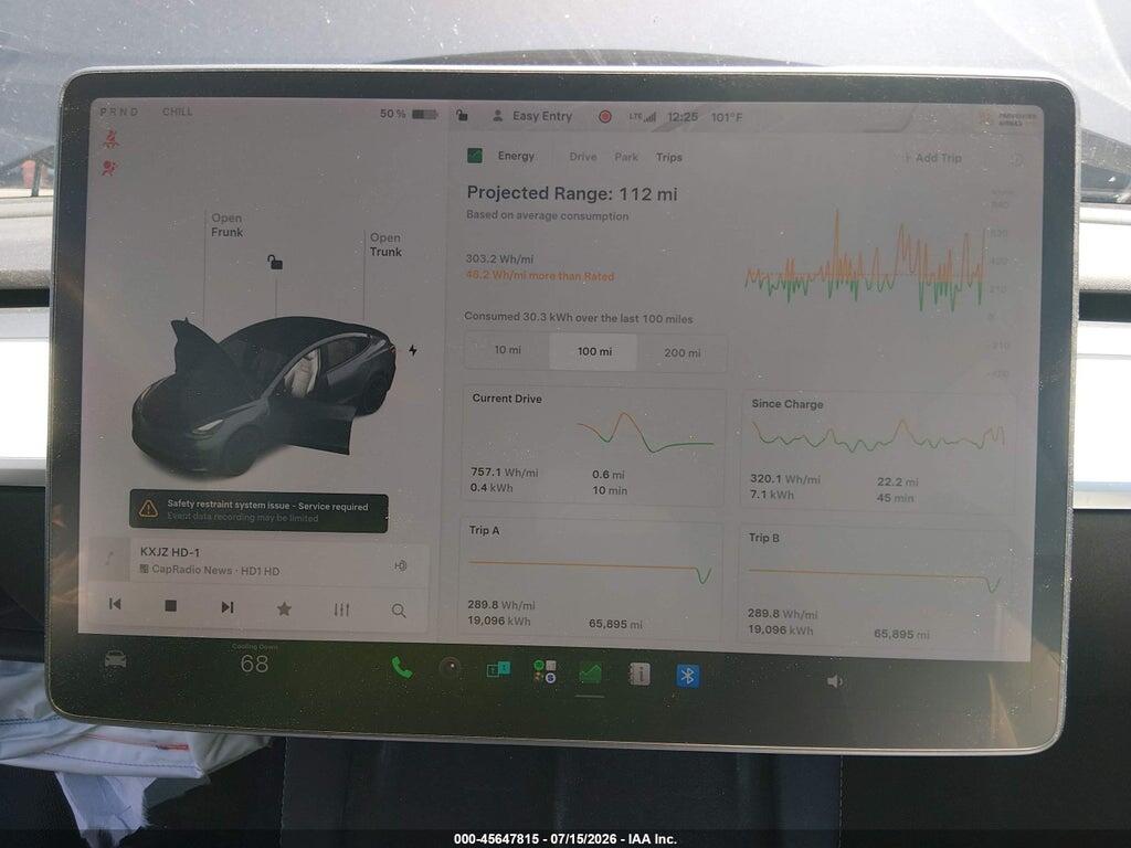 5YJ3E1EC3NF136039 2022 TESLA MODEL 3 photo no. 7