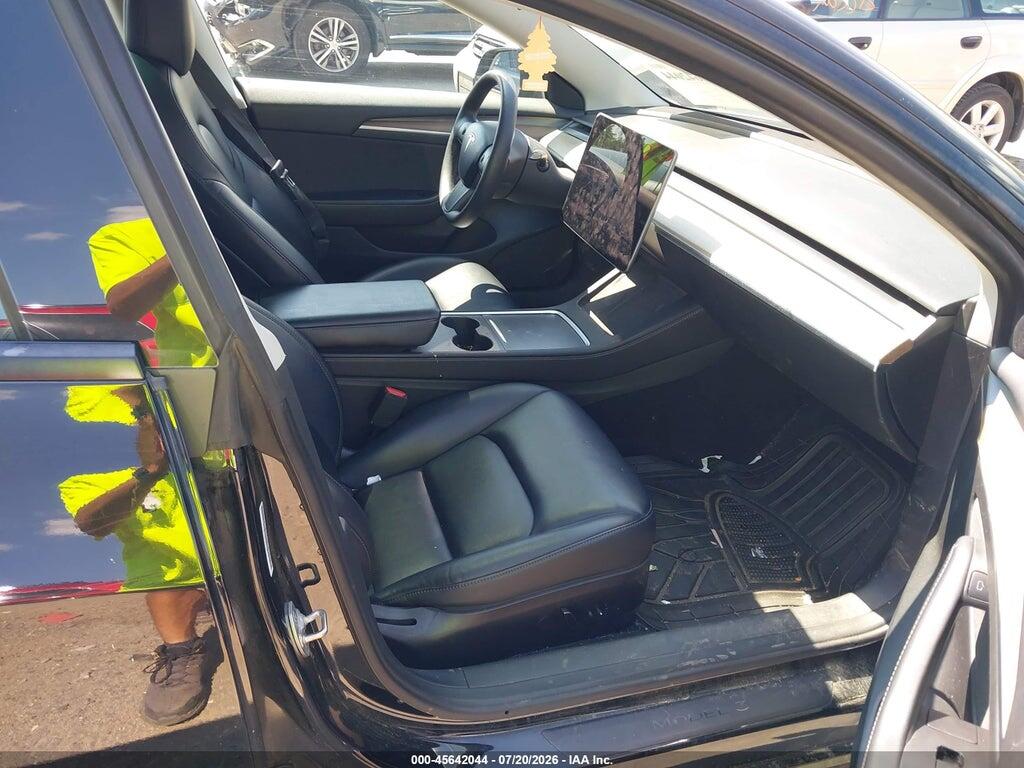 5YJ3E1EA6NF287858 2022 TESLA MODEL 3 photo no. 5