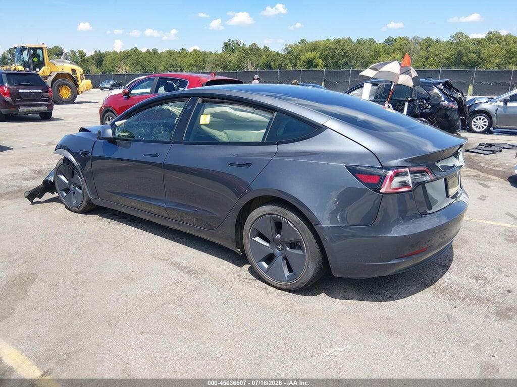 5YJ3E1EB2NF197115 2022 TESLA MODEL 3 photo no. 3
