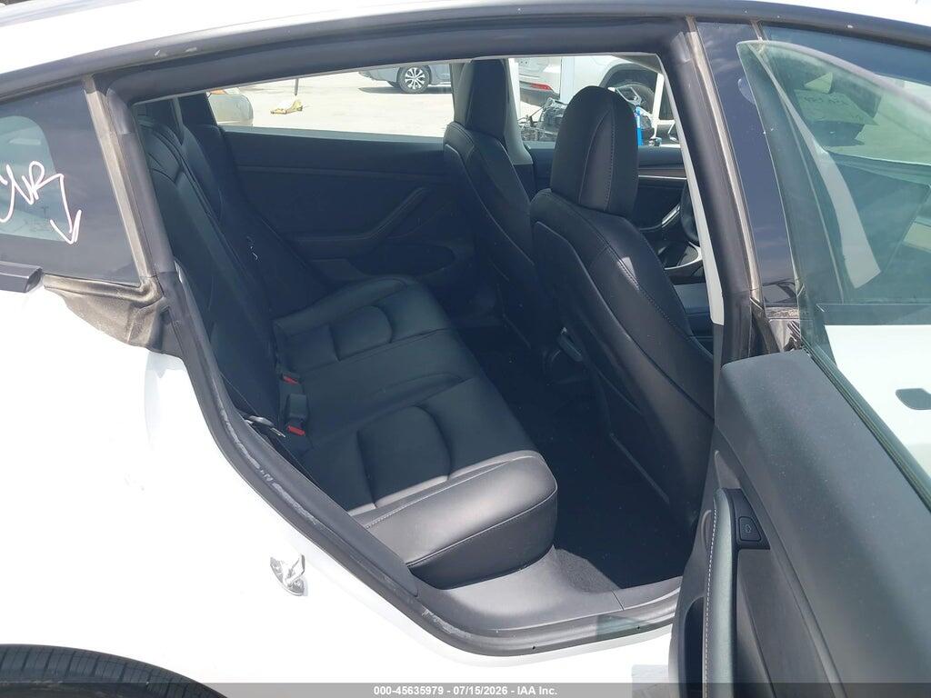 5YJ3E1EB3NF134668 2022 TESLA MODEL 3 photo no. 8