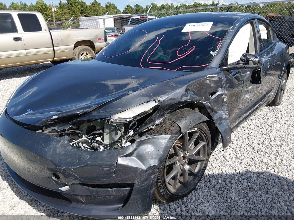 5YJ3E1EB1NF263203 2022 TESLA MODEL 3 photo no. 6