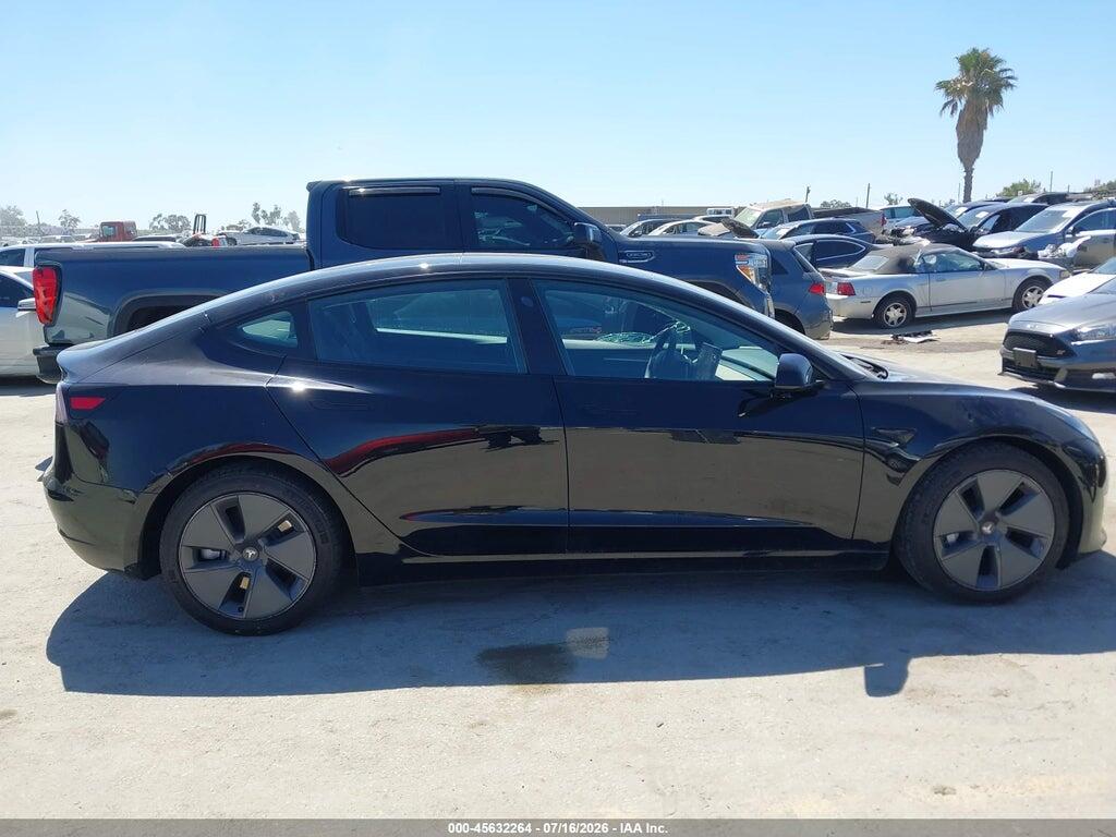 5YJ3E1EB7NF180648 2022 TESLA MODEL 3 photo no. 12