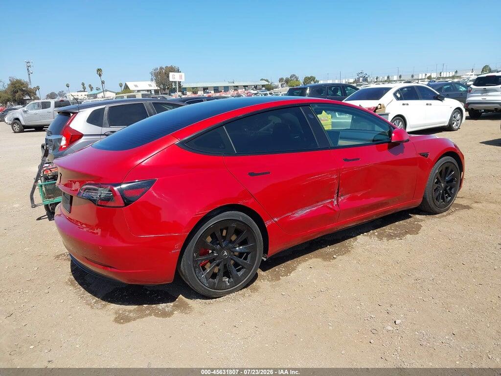 5YJ3E1EA8NF185851 2022 TESLA MODEL 3 photo no. 4
