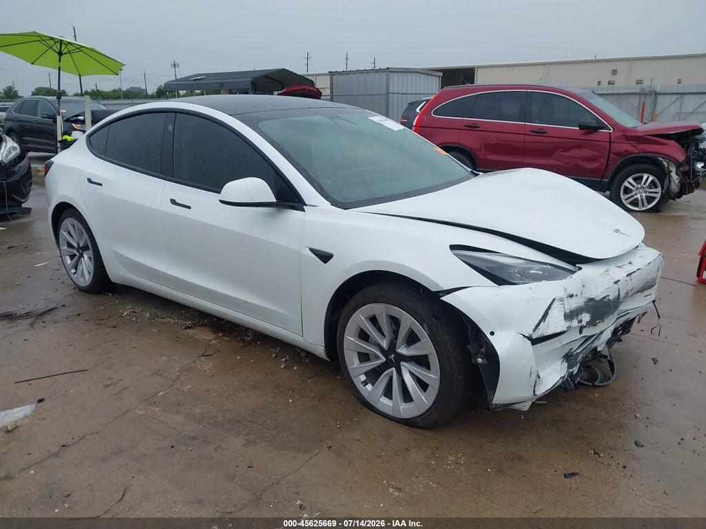 5YJ3E1EB9NF119642 2022 TESLA MODEL 3 photo no. 1