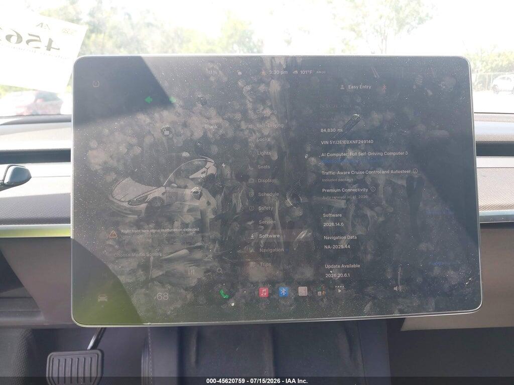 5YJ3E1EBXNF249140 2022 TESLA MODEL 3 photo no. 7