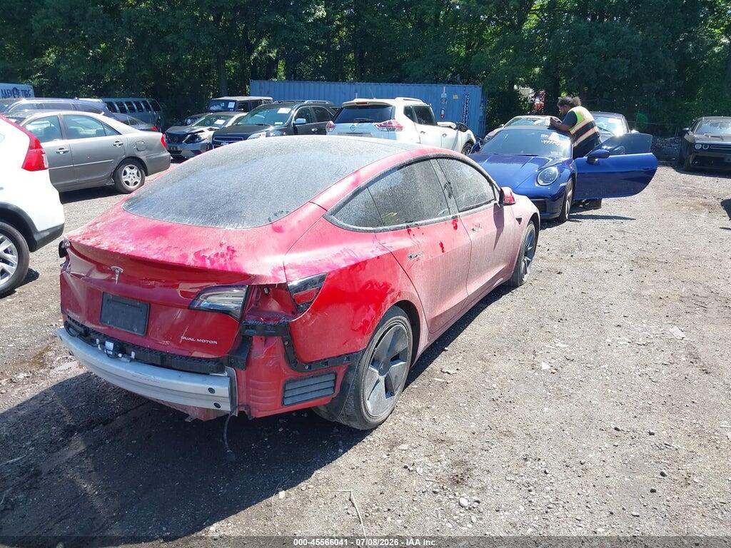 5YJ3E1EB9NF113968 2022 TESLA MODEL 3 photo no. 4