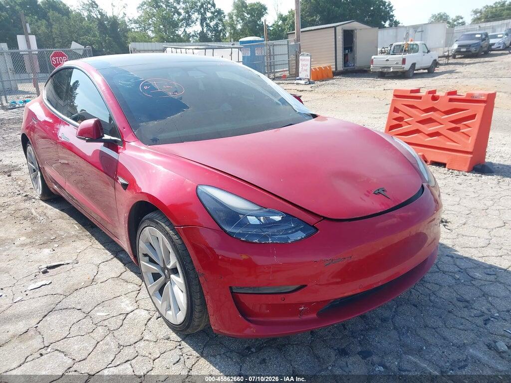 5YJ3E1EA5NF289584 2022 TESLA MODEL 3 photo no. 6