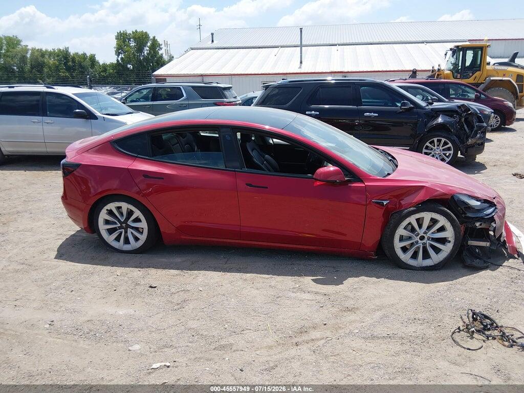 5YJ3E1EB4NF187976 2022 TESLA MODEL 3 photo no. 11
