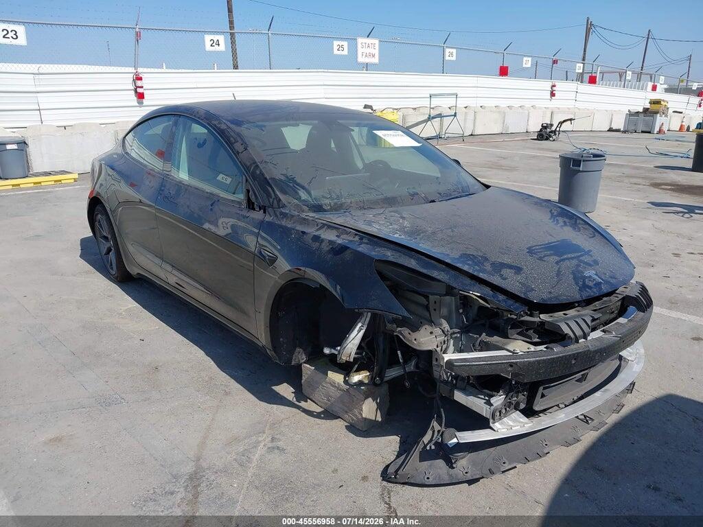 5YJ3E1EB0NF212713 2022 TESLA MODEL 3 photo no. 1
