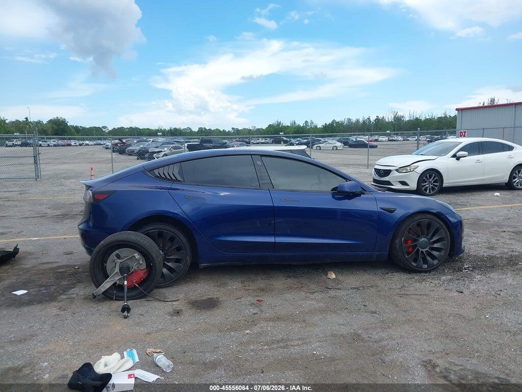 5YJ3E1EC7NF329701 2022 TESLA MODEL 3 photo no. 12