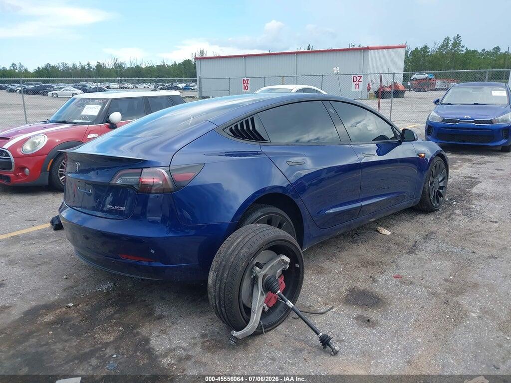 5YJ3E1EC7NF329701 2022 TESLA MODEL 3 photo no. 4
