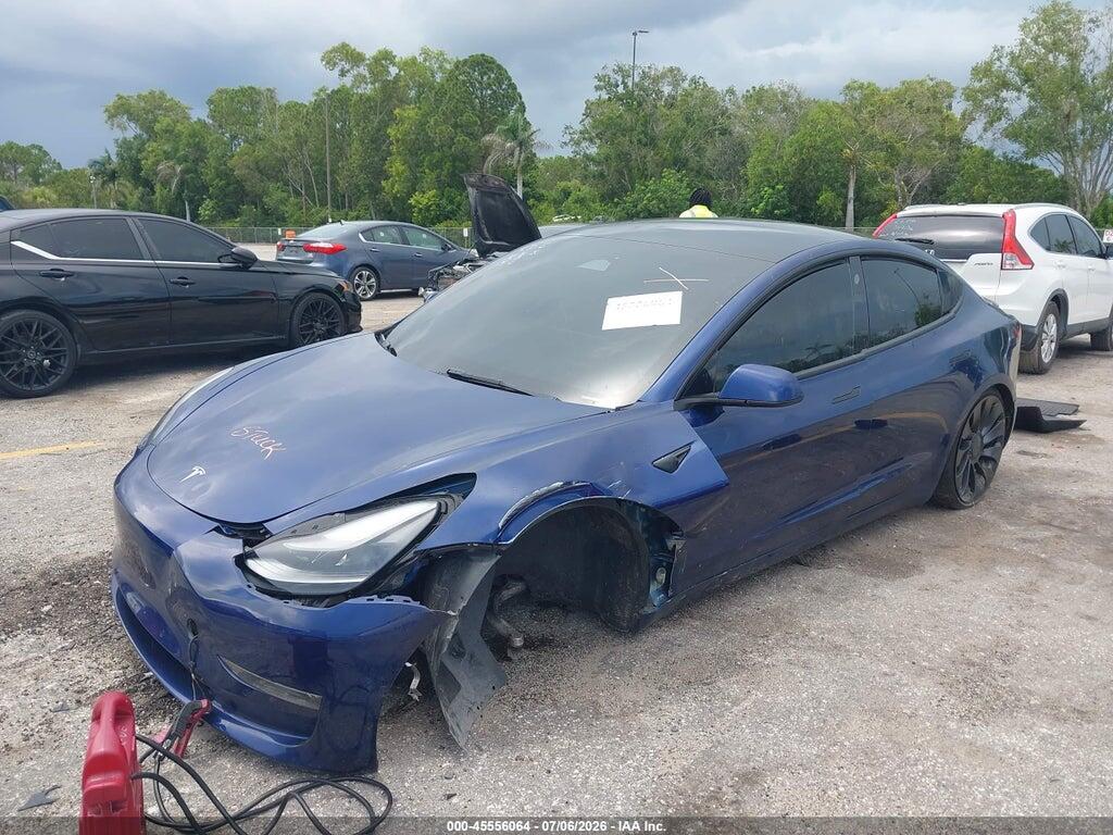 5YJ3E1EC7NF329701 2022 TESLA MODEL 3 photo no. 6