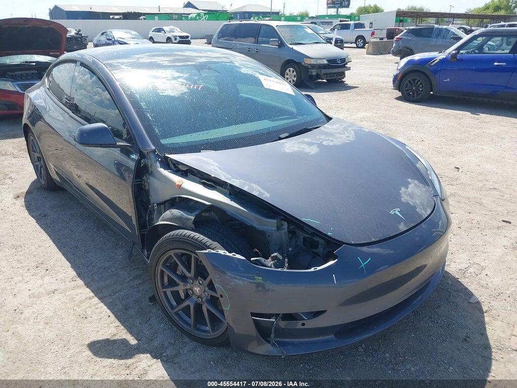 5YJ3E1EB9NF156013 2022 TESLA MODEL 3 photo no. 1